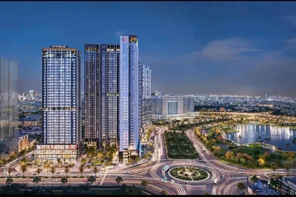 Phối cảnh ban đêm dự án The Matrix Premium Mễ Trì copy